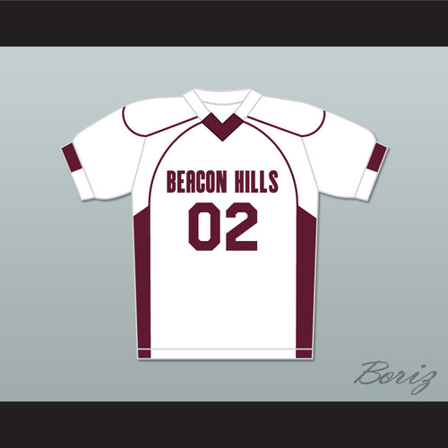 Vernon Boyd 02 Beacon Hills Cyclones Lacrosse Jersey Teen Wolf White
