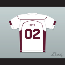 Load image into Gallery viewer, Vernon Boyd 02 Beacon Hills Cyclones Lacrosse Jersey Teen Wolf White