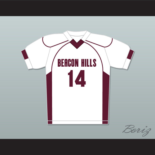Isaac Lahey 14 Beacon Hills Cyclones Lacrosse Jersey Teen Wolf White