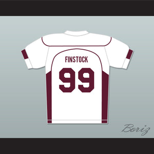 Bobby Finstock 99 Beacon Hills Cyclones Lacrosse Jersey Teen Wolf White