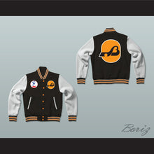 Load image into Gallery viewer, WHA Baltimore Blades Black and White Varsity Letterman Jacket-Style Sweatshirt 1
