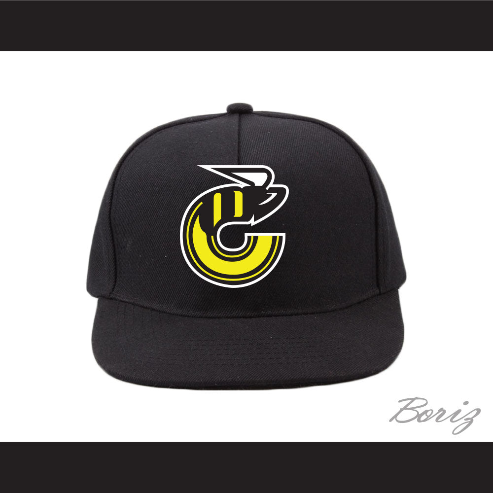 WHA Cincinnati Stingers Black Baseball Hat