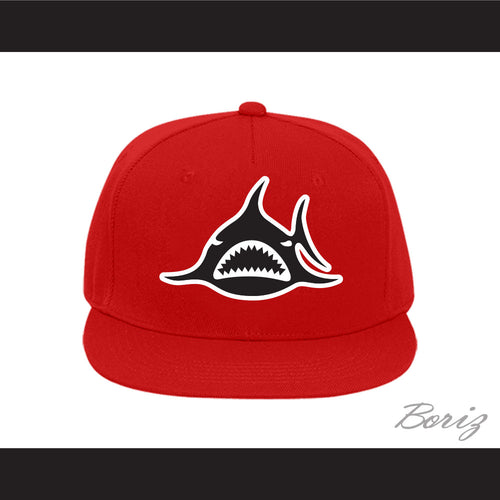 WHA Los Angeles Sharks Red Baseball Hat