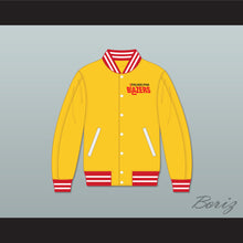 Load image into Gallery viewer, WHA Philadelphia Blazers Yellow Varsity Letterman Jacket-Style Sweatshirt 2