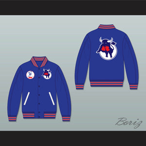 WHA Toronto Toros Blue Varsity Letterman Jacket-Style Sweatshirt 1