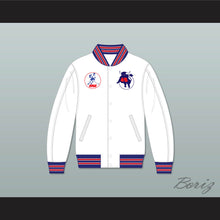 Load image into Gallery viewer, WHA Toronto Toros White Varsity Letterman Jacket-Style Sweatshirt 1