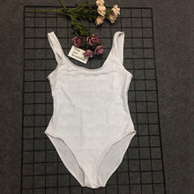 Load image into Gallery viewer, WHO RUN THE WORLD GIRLS Funny Letters 2018 Women Sexy One piece Swimsuit High Waist Bathing Suit Bodysuit maillot de bain femme