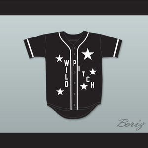 Wild Pitch 88 Black Baseball Jersey