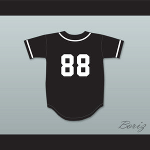 Wild Pitch 88 Black Baseball Jersey