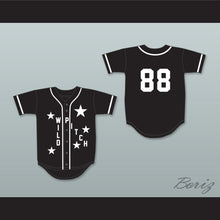 Load image into Gallery viewer, Wild Pitch 88 Black Baseball Jersey