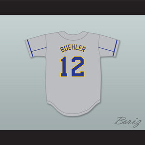 Walker Buehler 12 Henry Clay High School Blue Devils Gray Baseball Jersey 2