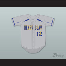 Load image into Gallery viewer, Walker Buehler 12 Henry Clay High School Blue Devils Gray Baseball Jersey 1