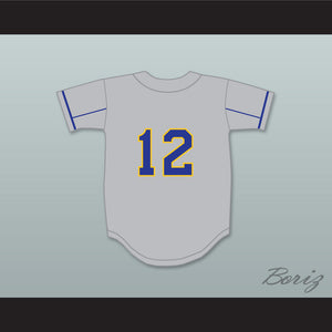 Walker Buehler 12 Henry Clay High School Blue Devils Gray Baseball Jersey 1