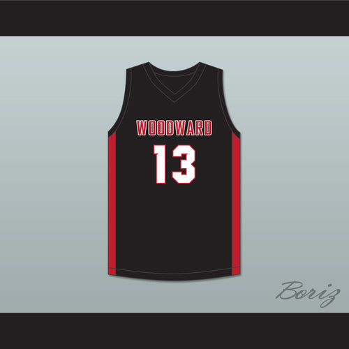 Walker Kessler 13 Woodward Academy War Eagles Black Basketball Jersey 2