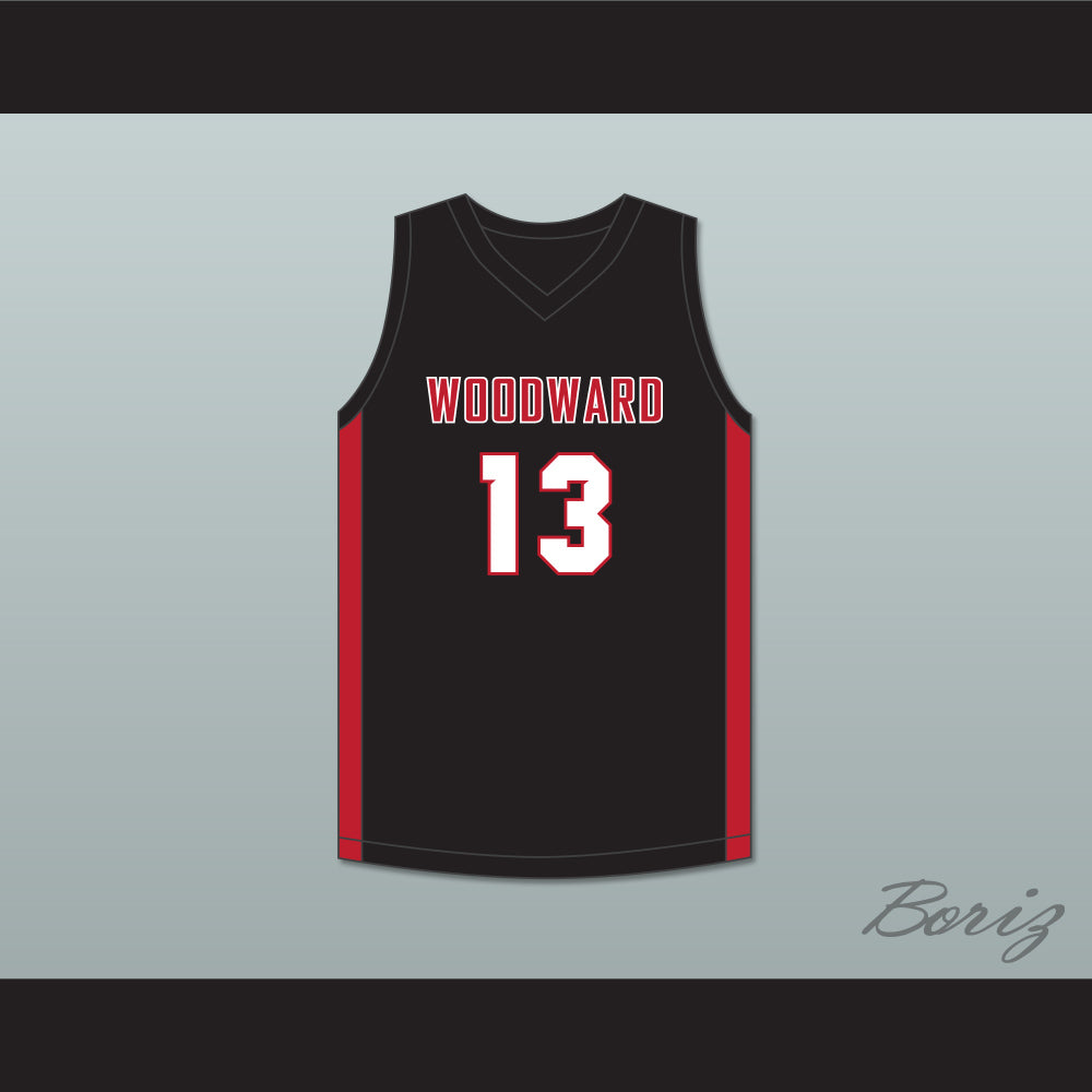 Walker Kessler 13 Woodward Academy War Eagles Black Basketball Jersey 2