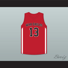 Load image into Gallery viewer, Walker Kessler 13 Woodward Academy War Eagles Red Basketball Jersey 1