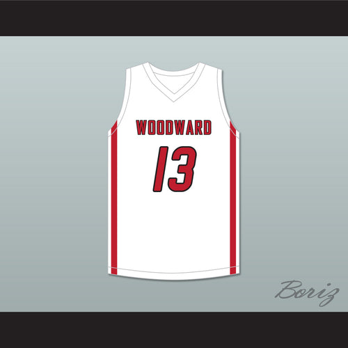 Walker Kessler 13 Woodward Academy War Eagles White Basketball Jersey 2