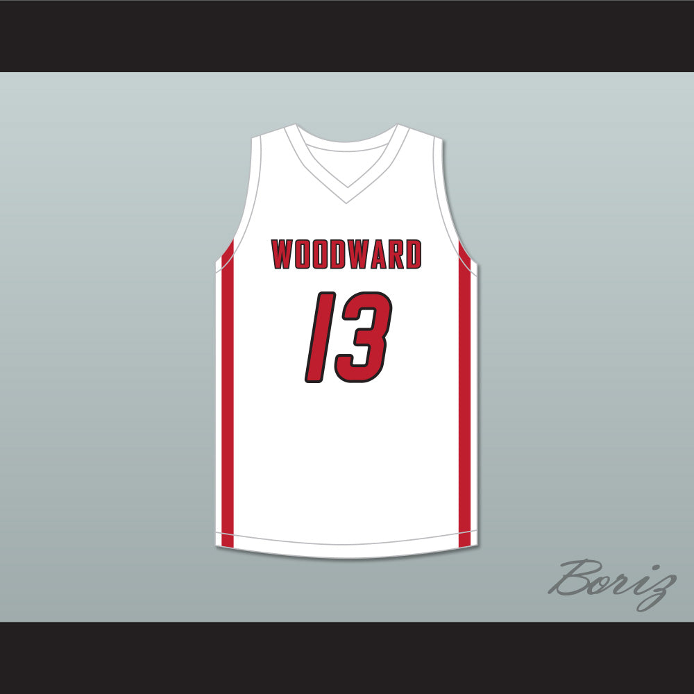 Walker Kessler 13 Woodward Academy War Eagles White Basketball Jersey 2