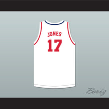 Load image into Gallery viewer, Wallace Jones 17 Indianapolis Olympians White Basketball Jersey