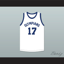 Load image into Gallery viewer, Wallace Jones 17 Indianapolis Olympians Retro White Basketball Jersey