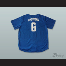 Load image into Gallery viewer, Wally Backman 6 Las Vegas 51s Blue Baseball Jersey