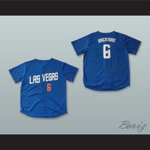 Load image into Gallery viewer, Wally Backman 6 Las Vegas 51s Blue Baseball Jersey