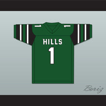 Load image into Gallery viewer, Wan&#39;Dale Robinson 1 Western Hills High School Wolverines Green Football Jersey 2