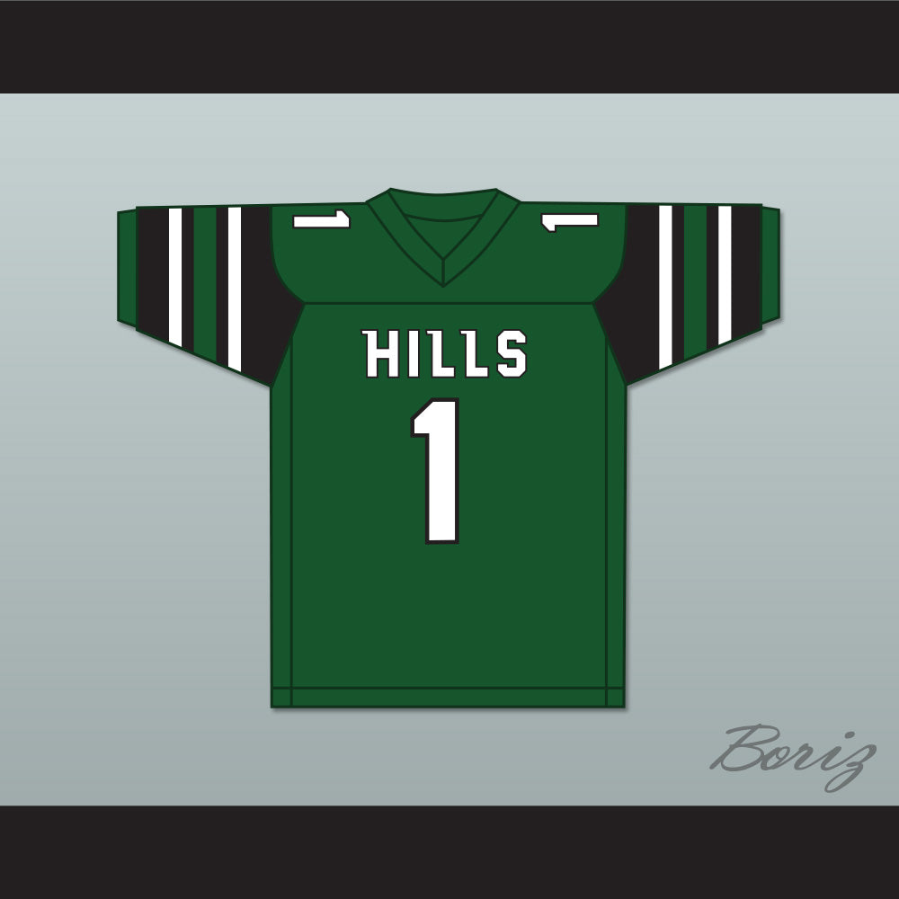 Wan'Dale Robinson 1 Western Hills High School Wolverines Green Football Jersey 2
