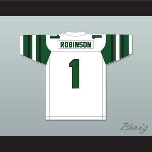 Wan'Dale Robinson 1 Western Hills High School Wolverines White Football Jersey 2
