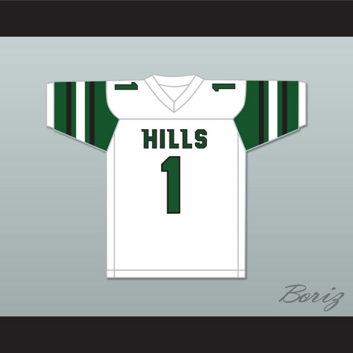 Wan'Dale Robinson 1 Western Hills High School Wolverines White Football Jersey 1