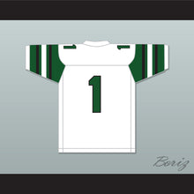 Load image into Gallery viewer, Wan&#39;Dale Robinson 1 Western Hills High School Wolverines White Football Jersey 1