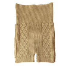 Load image into Gallery viewer, Warm Waist Short Leggings Woolen Knit Shorts Women&#39;s Autumn And Winter Thick High Waist Seamless Sweater Short Trousers