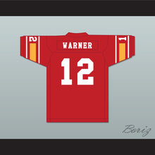 Load image into Gallery viewer, Kurt Warner 12 Regis Catholic High School Red Football Jersey