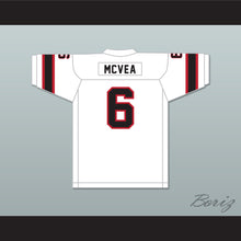 Load image into Gallery viewer, 1974 WFL Warren McVea 6 Detroit Wheels Home Football Jersey with Patch