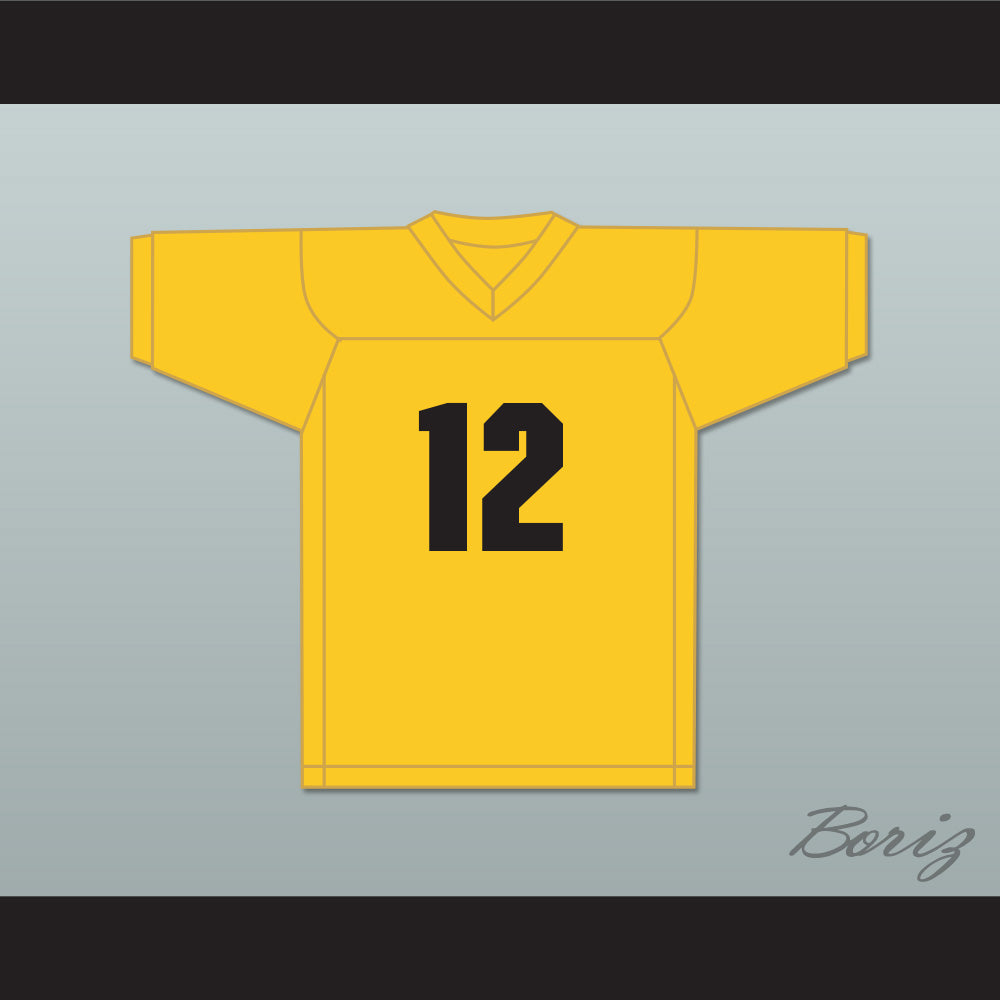 Wee Man 12 Blindside Yellow Gold Football Jersey