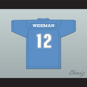 Wee Man 12 Field Goal Light Blue Football Jersey