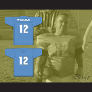 Wee Man 12 Field Goal Light Blue Football Jersey