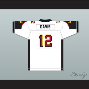 Wendell Davis 12 San Francisco Demons Away Football Jersey