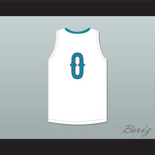 Load image into Gallery viewer, Wendell Moore Jr 0 Cox Mill High School Chargers White Basketball Jersey 1