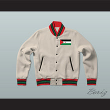 Load image into Gallery viewer, Western Sahara Varsity Letterman Jacket-Style Sweatshirt