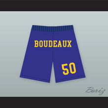 Load image into Gallery viewer, Neon Boudeaux 50 Western University Blue Basketball Shorts