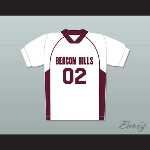 Vernon Boyd 02 Beacon Hills Cyclones Lacrosse Jersey Teen Wolf White Style