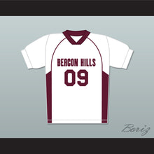 Load image into Gallery viewer, Liam Dunbar 09 Beacon Hills Cyclones Lacrosse Jersey Teen Wolf White Style