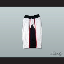 Load image into Gallery viewer, White Black and Red Basketball Shorts