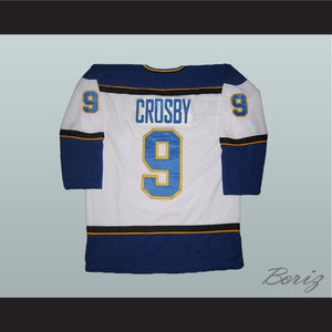 Sidney Crosby 9 Dartmouth Subways Major Midget White Hockey Jersey