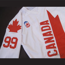 Load image into Gallery viewer, Wayne Gretzky 99 Canada Cup Hockey Jersey White