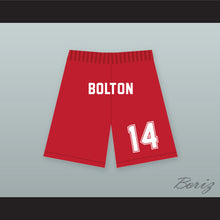 Load image into Gallery viewer, Troy Bolton 14 East High School Wildcats Red Basketball Shorts