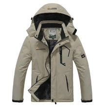 Load image into Gallery viewer, Winter Parka Men Windbreak Plus Velvet Thick Warm Windproof Fur Coats Male Military Hooded Anorak Jackets Men's Winter Jackets