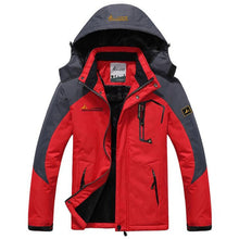 Load image into Gallery viewer, Winter Parka Men Windbreak Plus Velvet Thick Warm Windproof Fur Coats Male Military Hooded Anorak Jackets Men's Winter Jackets