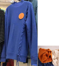 Load image into Gallery viewer, Winter plus Thick Velvet 4XL size knit Sweater Velvet lining Warm Bottoming Pullover Sweater 2018 Loose Obese Women&#39;s Sweater